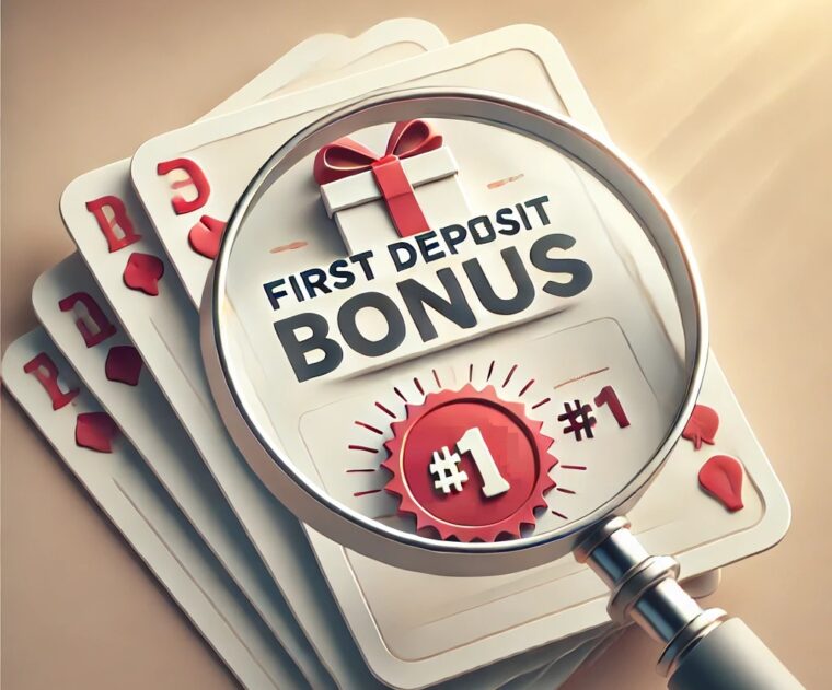 Choose first deposit casino bonus